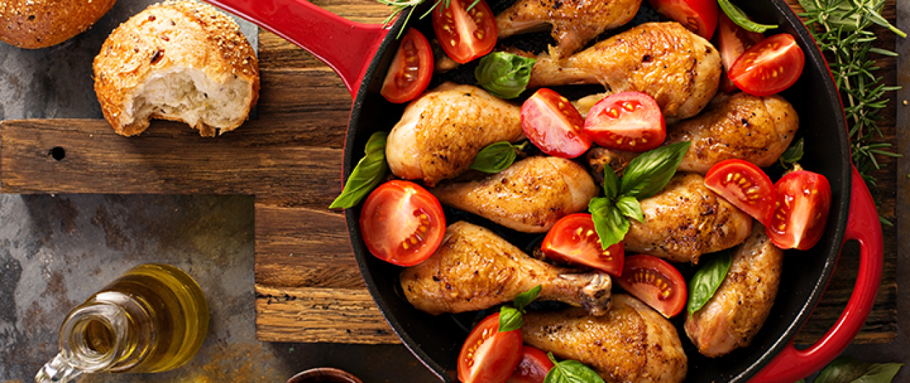 Do: Geflügelpfanne "Mediterran"